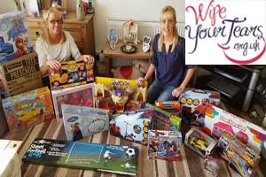 Toy Donation For Wipe Your Tears