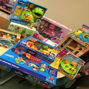 Toy Donation to Sunderland Trust