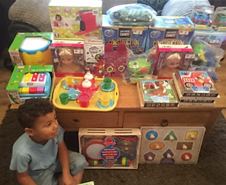 Toy Donation to Longthorpe Toddler Group