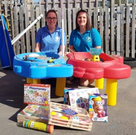 toy donation to busy otters