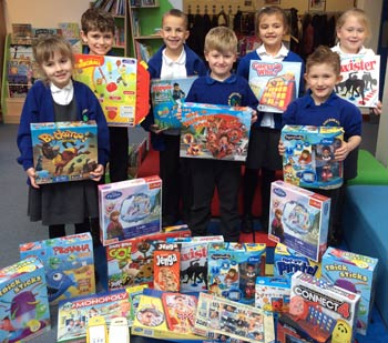 Toy Donation to Rackheath School